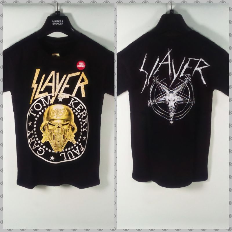 Kaos Size XS Band Musik Luar Negeri Slayer