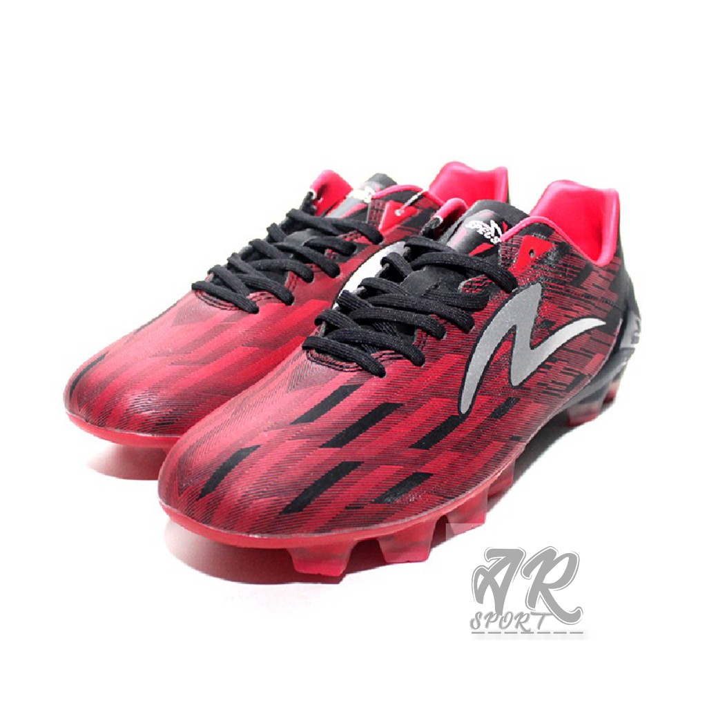 SEPATU SEPAKBOLA SPECS LIGHTSPEED II PRO FG BLACK RED VELVET