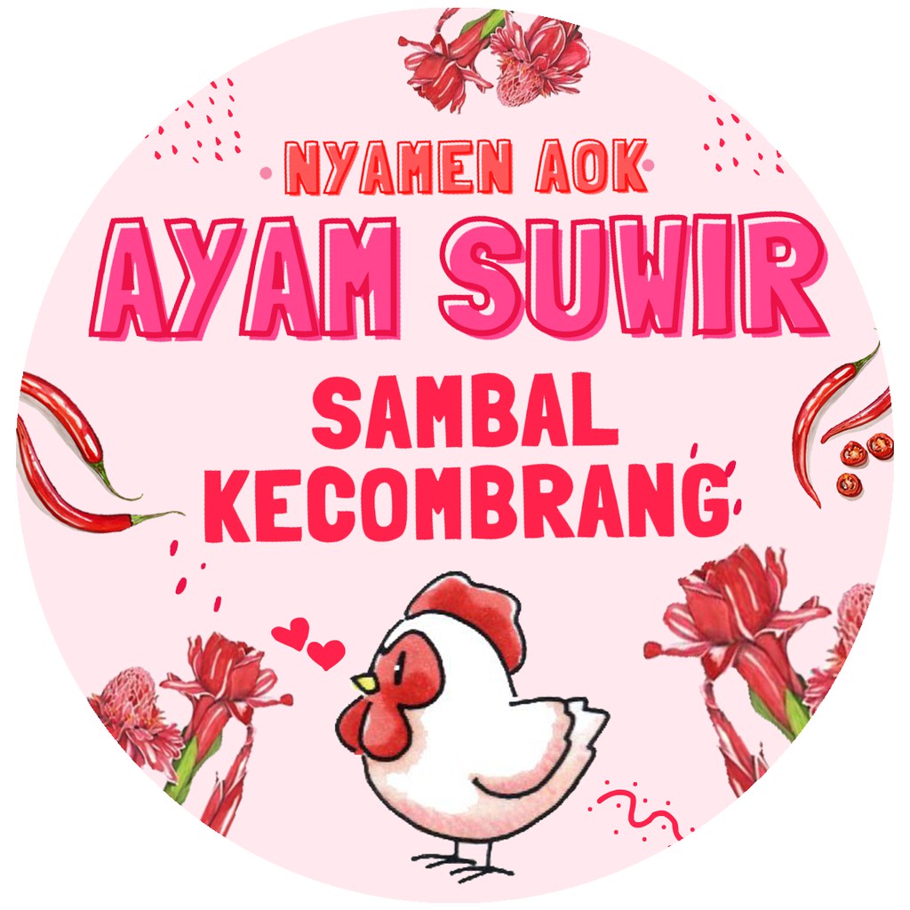 JASA DESAIN CUSTOM LABEL OLSHOP THANKYOU CARD STICKER PACKAGING design LOGO TOKO FOOD PACKAGING