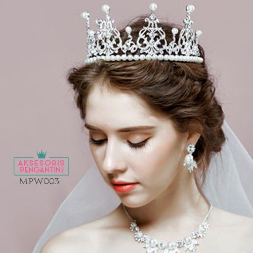 [STOK TERBATAS] CROWN WEDDING MAHKOTA PENGANTIN AKSESORIS WANITA MPW003