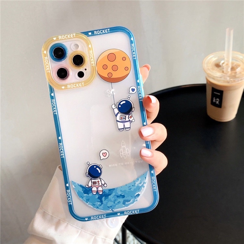 Softcase FH23 Planet Lucu for Xiaomi Redmi 8 9 Prime 9A 9i 9C 9T 10 Note 8 Pro 9 10 5G 11 Poco M3 X3 Pro NFC Pocophone