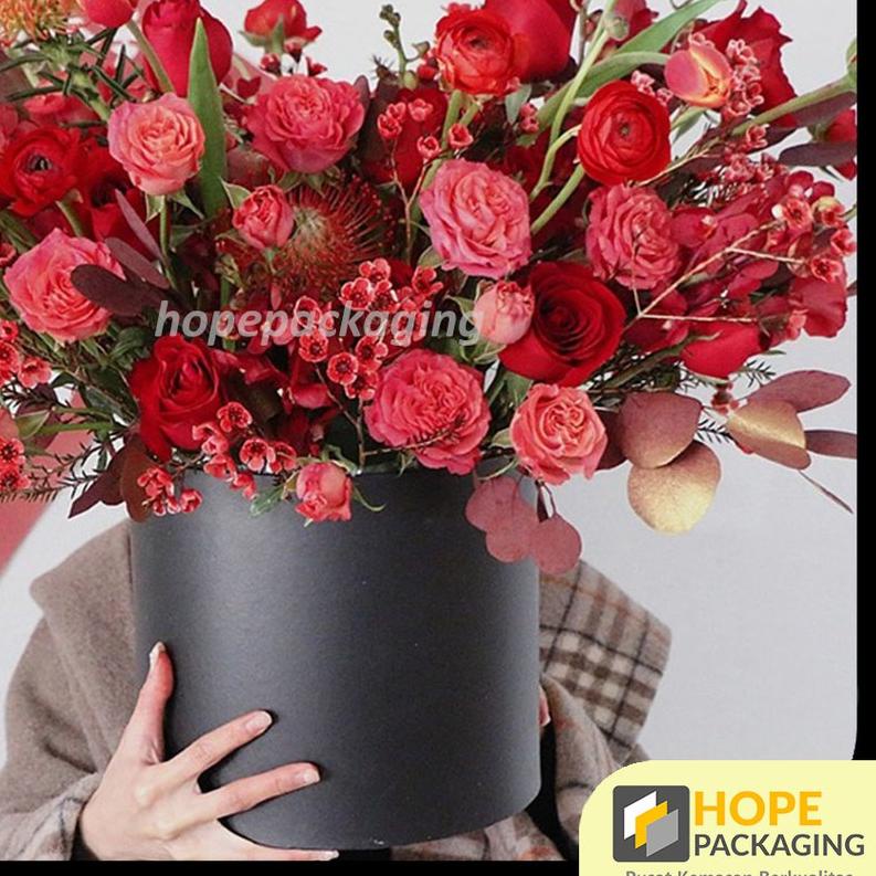 

✧ Bloom Box Bulat/ Box Bunga Kotak Bunga /Flower Box Blooming Box Gift Box ☆