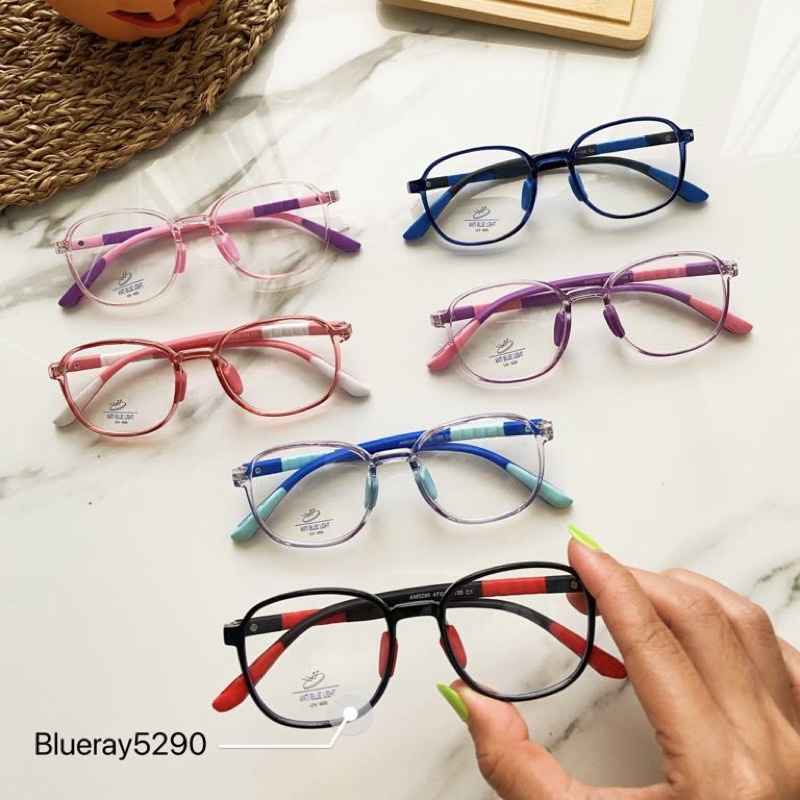 Kacamata anak 5290 lensa blueray pria wanita