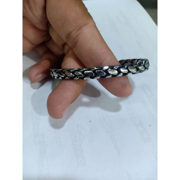 GELANG ANYAM PAPUA COWO MONEL BAJA
