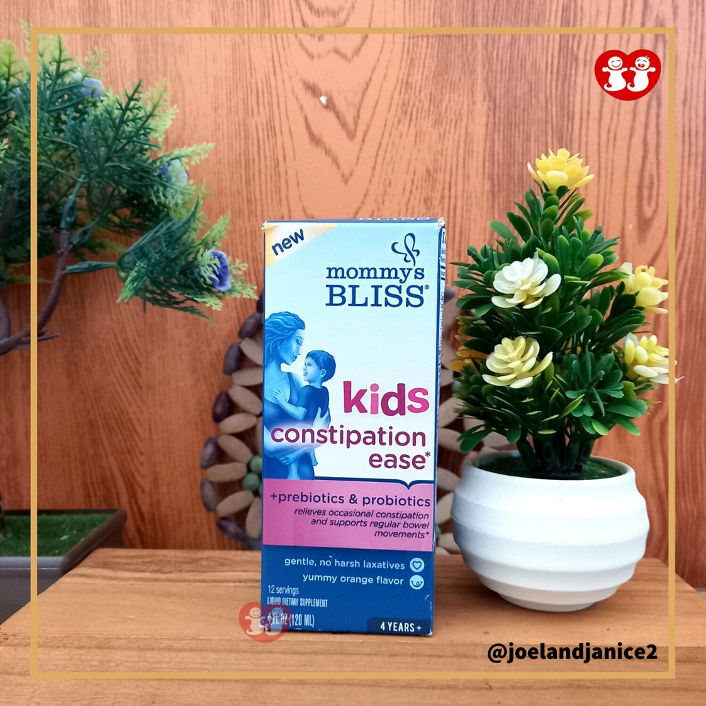 Mommys Bliss Kids Constipation Ease + Probiotics 120ml