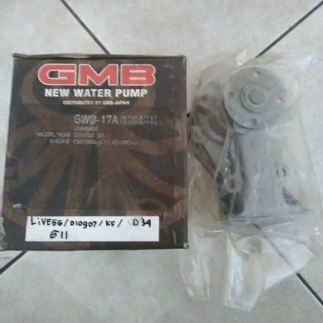 Water pump Daihatsu Charade G11