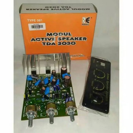 Kit aktif speaker tda2030 tda 2030 stereo
