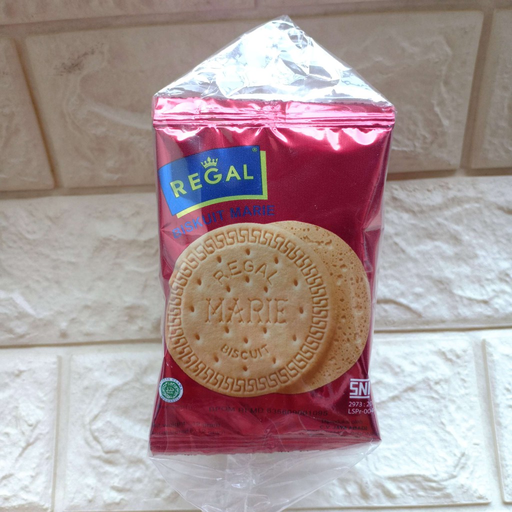 Biskuit Biscuit Marie Regal 12gr 12g 12gram 12 g gr sachet cemilan