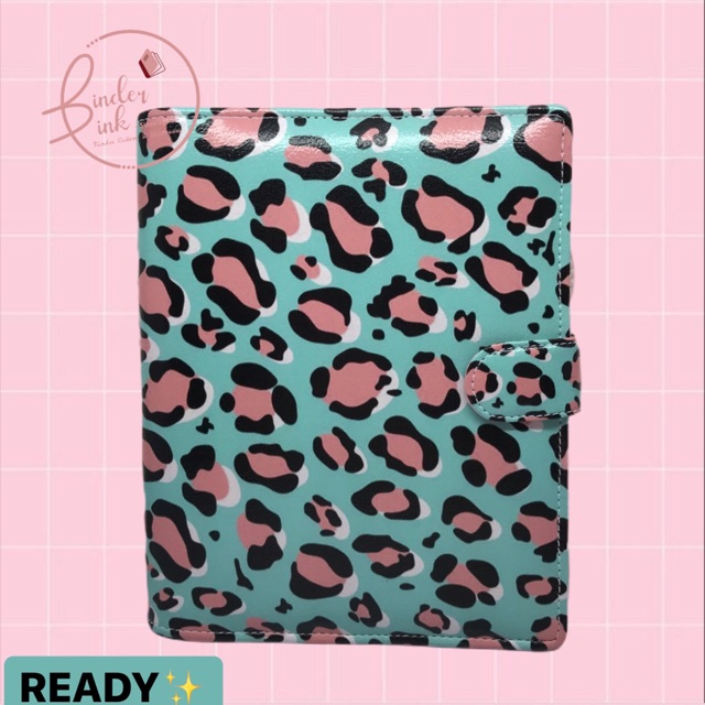 

Binder Leopard Toska Pink by @binderpinkshop