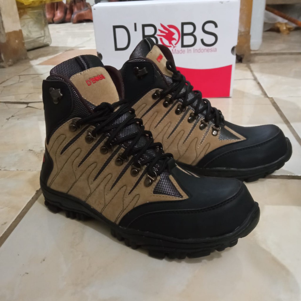 Sepatu Boots safety Pria D'BOBS Original Aoutdor 6inci