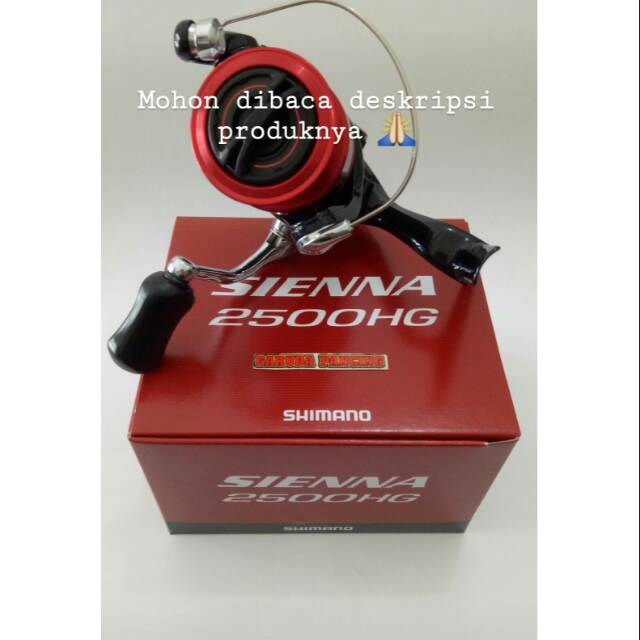 Shimano sienna 2500HG FG 2500 HG SN reel spinning