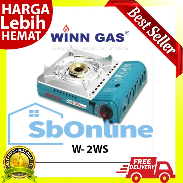 Kompor Portable Winn  Gas W- 2WS