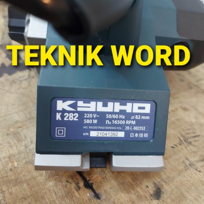 MESIN SERUT KAYU KYUHO K282 MESIN PLANER KAYU KYUHO K282 SERUT KAYU
