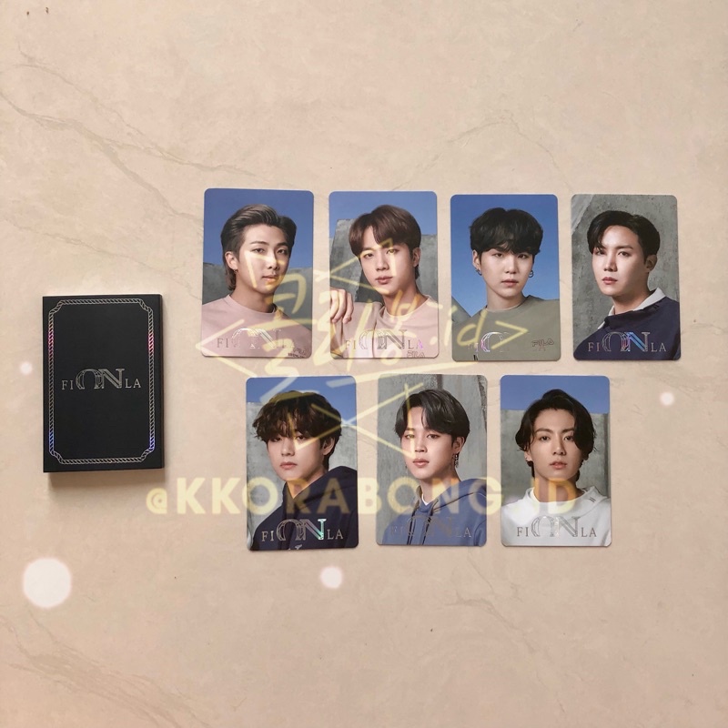 [READY] FILA BTS NOW ON Collection Photocard Wappen