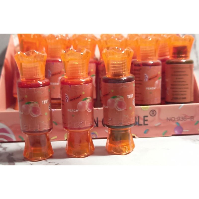 PROMO 3PCS LIP TINT CANDY JUICY PEACH IMAN OF NOBLE NO.936-B