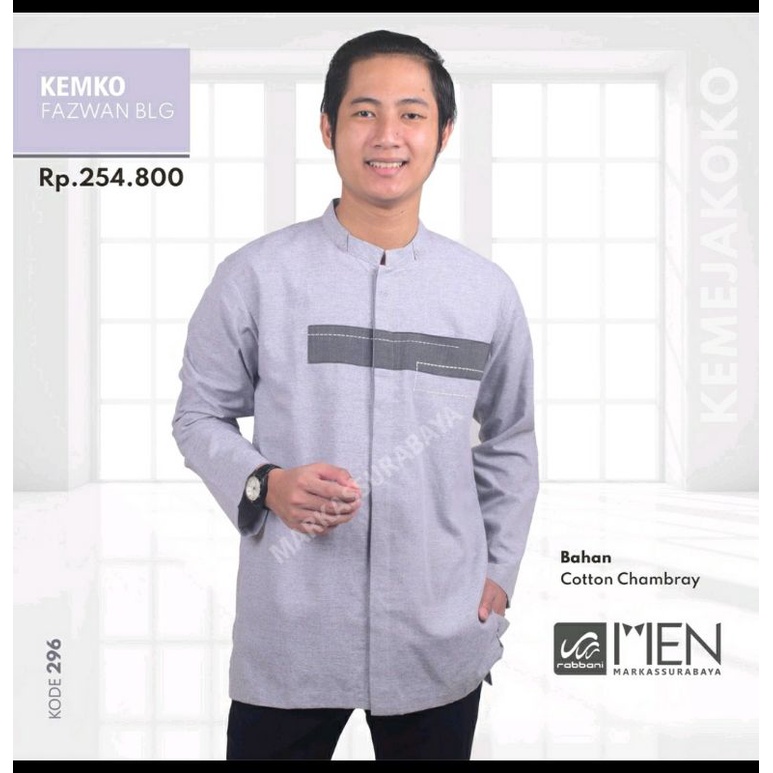 baju koko kemko fazwan blg rabbani original terbaru