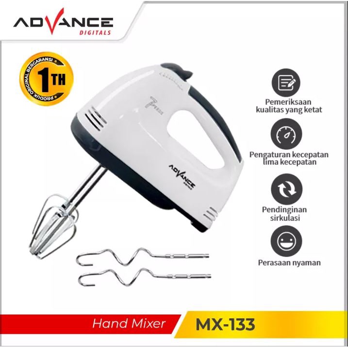 [DEASTORE] MIXER MX133 / HAND MIXER KUE / ALAT PENGADUK ADONAN KUE / MIXER MURAH MERIAH