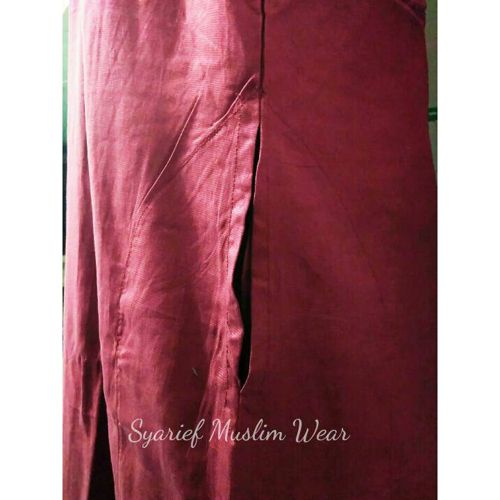 PRODUK BARU FASHION MUSLIM Atasan Gamis Pria - Sollu (High Quality)
