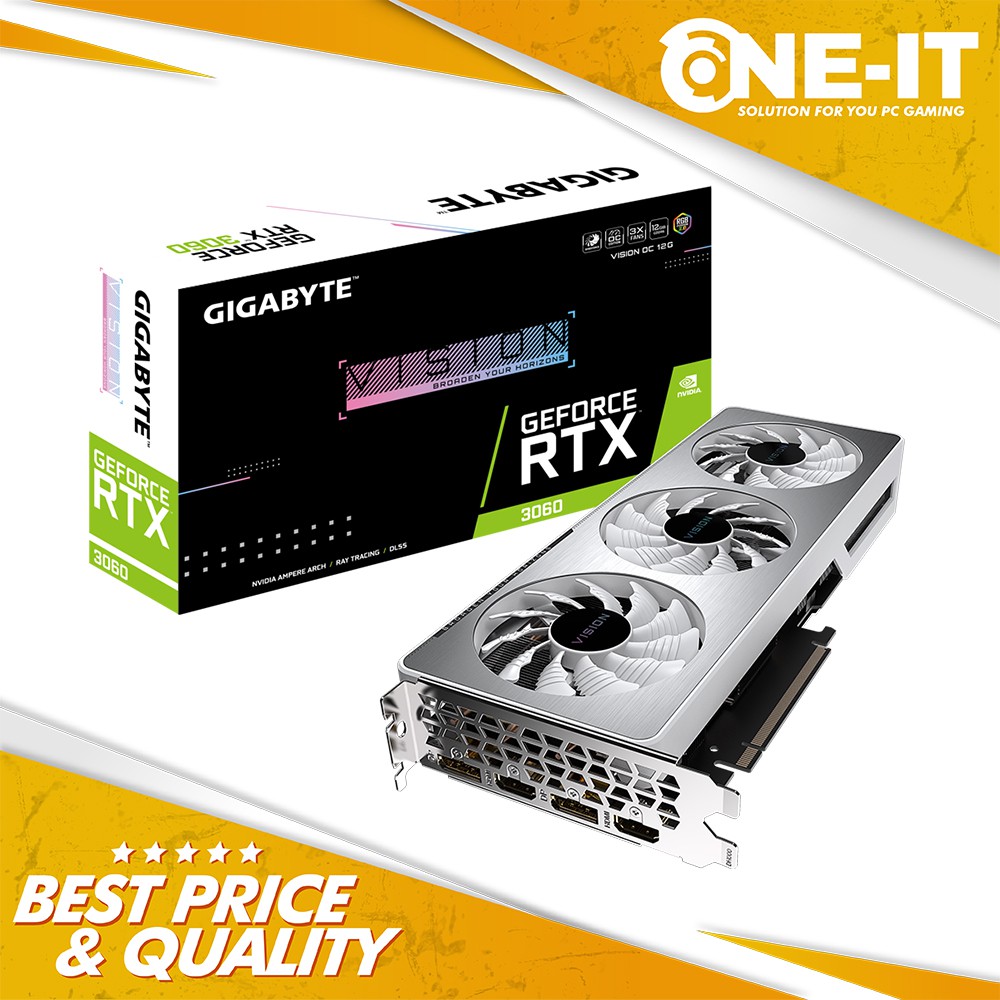 VGA Gigabyte GeForce RTX 3060 VISION OC 12G