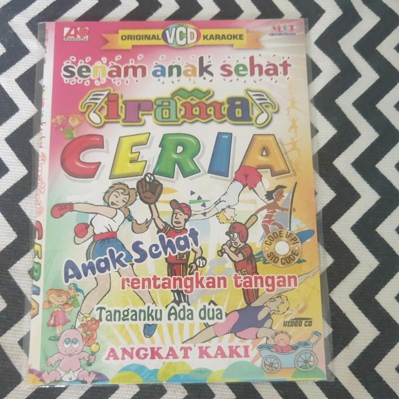 VCD ORIGINAL SENAM ANAK SEHAT IRAMA CERIA