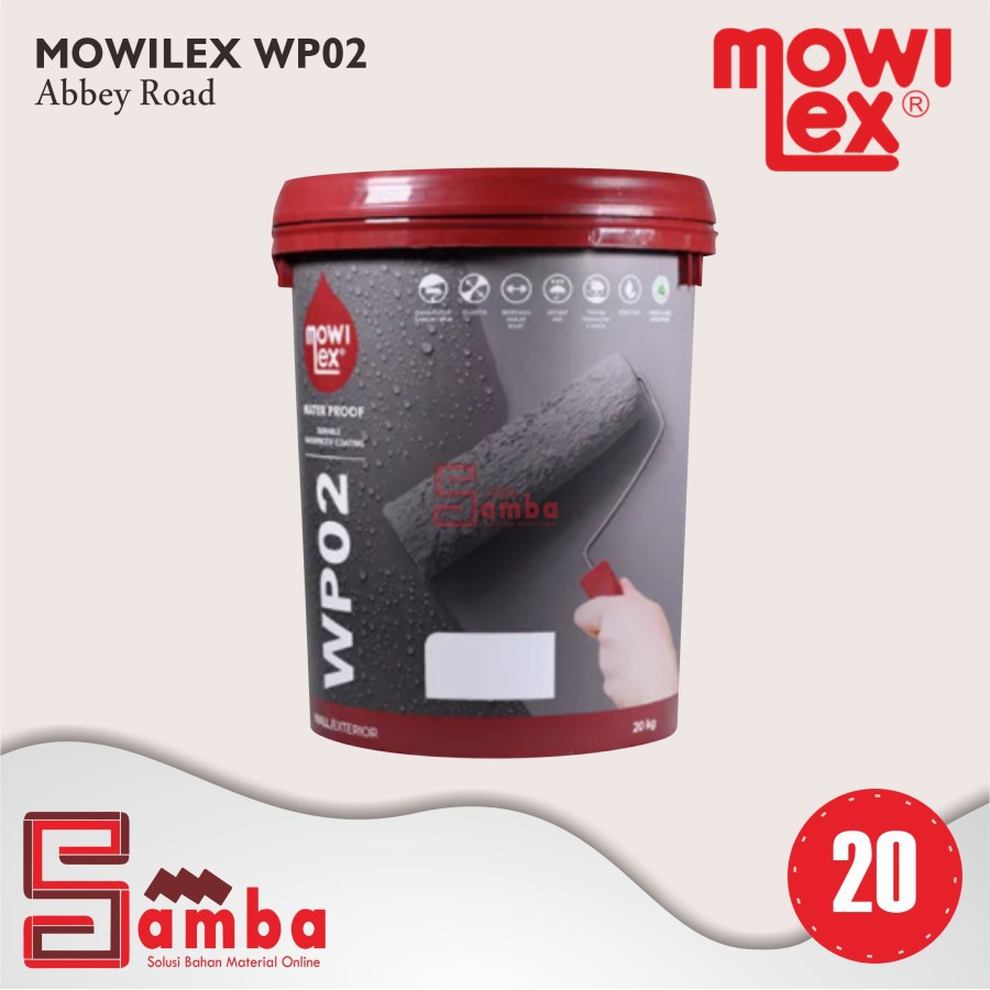 MOWILEX WP02 ABBEY ROAD WATERPROOF 20 KG / CAT PELAPIS ANTI BOCOR