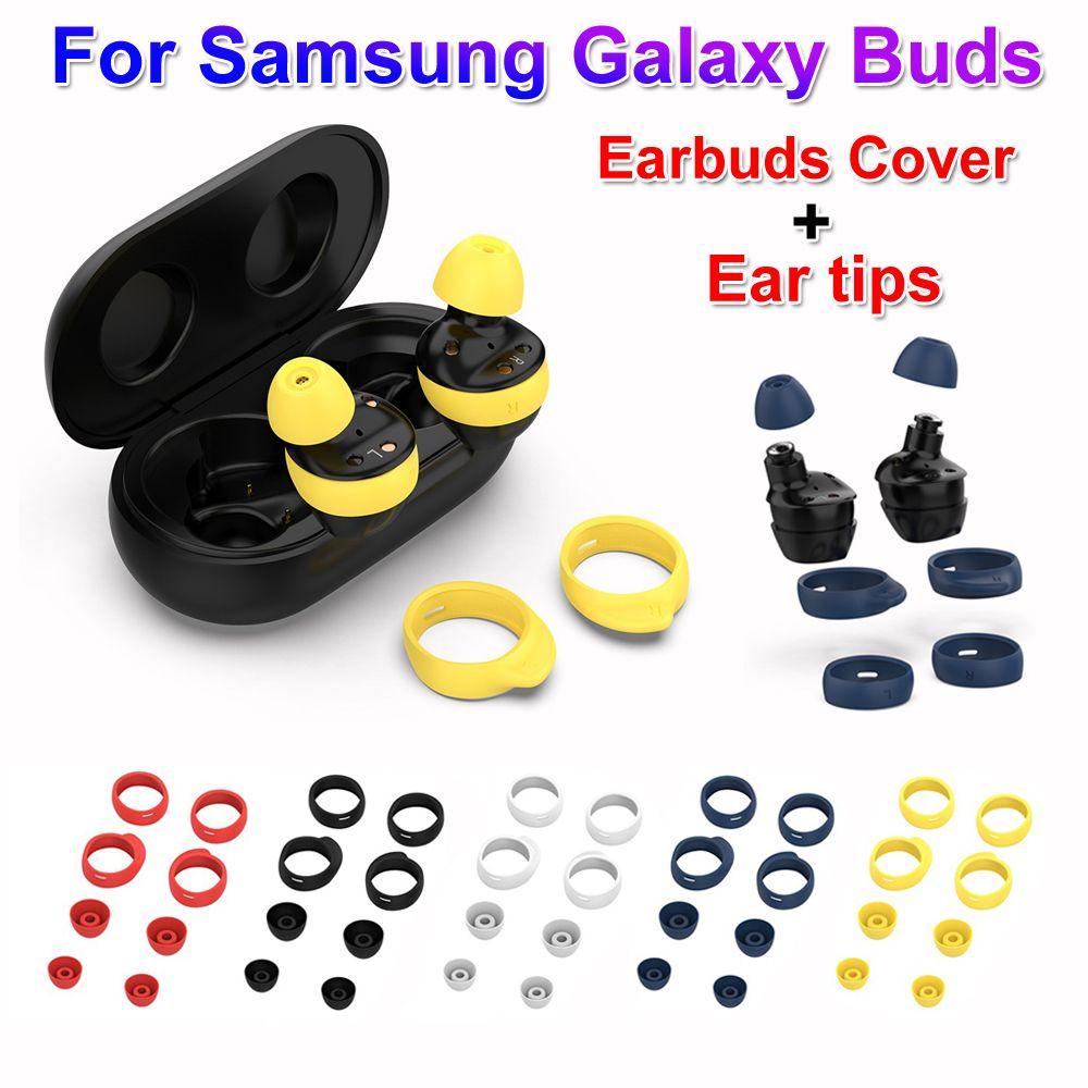 POPULAR Eartips Silikon Populer Earphone Headphone In-ear Baru Untuk Samsung Galaxy Buds