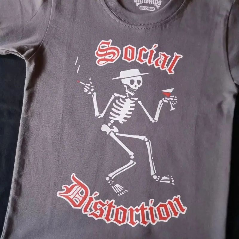 baju band anak - social distortion