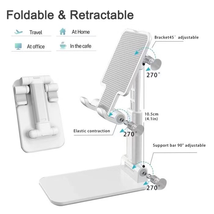 【COD】Jovitech Phone Holder Standing Hp For iphone  Andorid Tablet TAB Stand Universal HP Holder M13