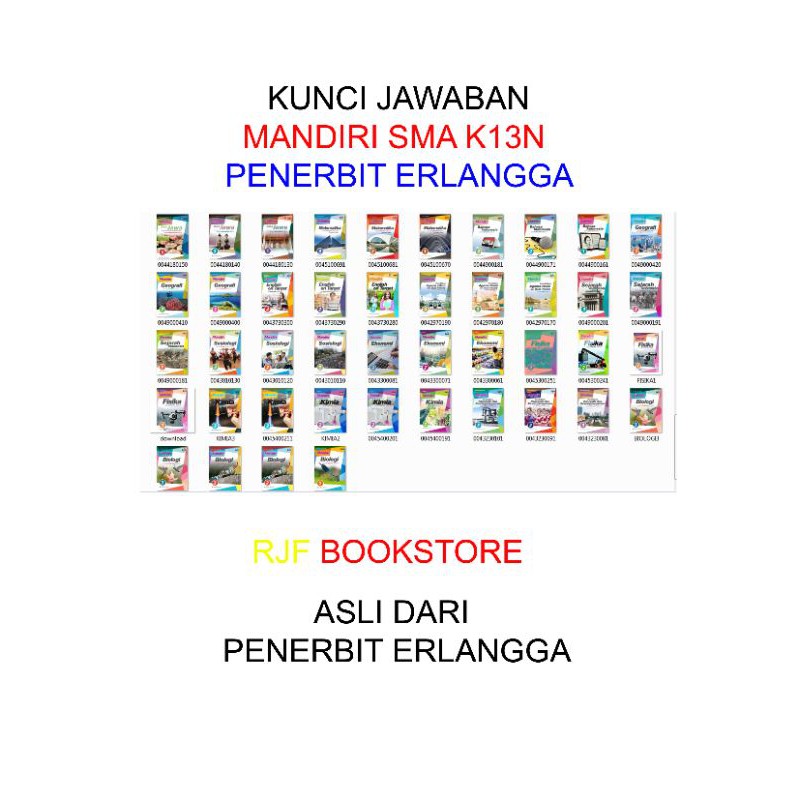 Kunci Jawaban Sma Mandiri Kelas 10 11 12 Penerbit Erlangga Shopee Indonesia