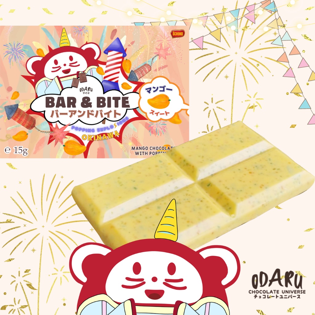 

ODARU BAR&BITE with Popping Explosions - Okinawa - Mango Chocolate