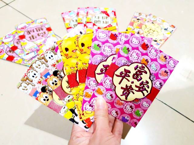 Angpao Kartun Jepang Murah Ampao Imlek one Piece Hello Kitty Bear Hiasan Parcel Imlek Grosir