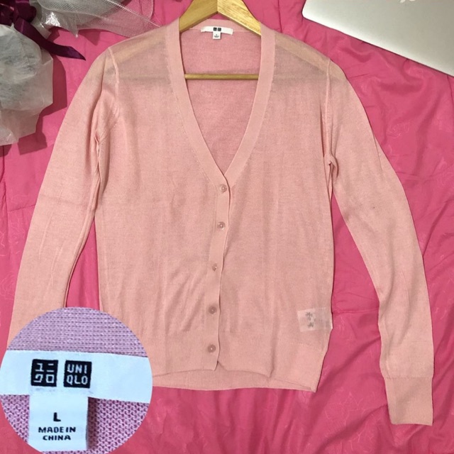 cardigan uniqlo harga