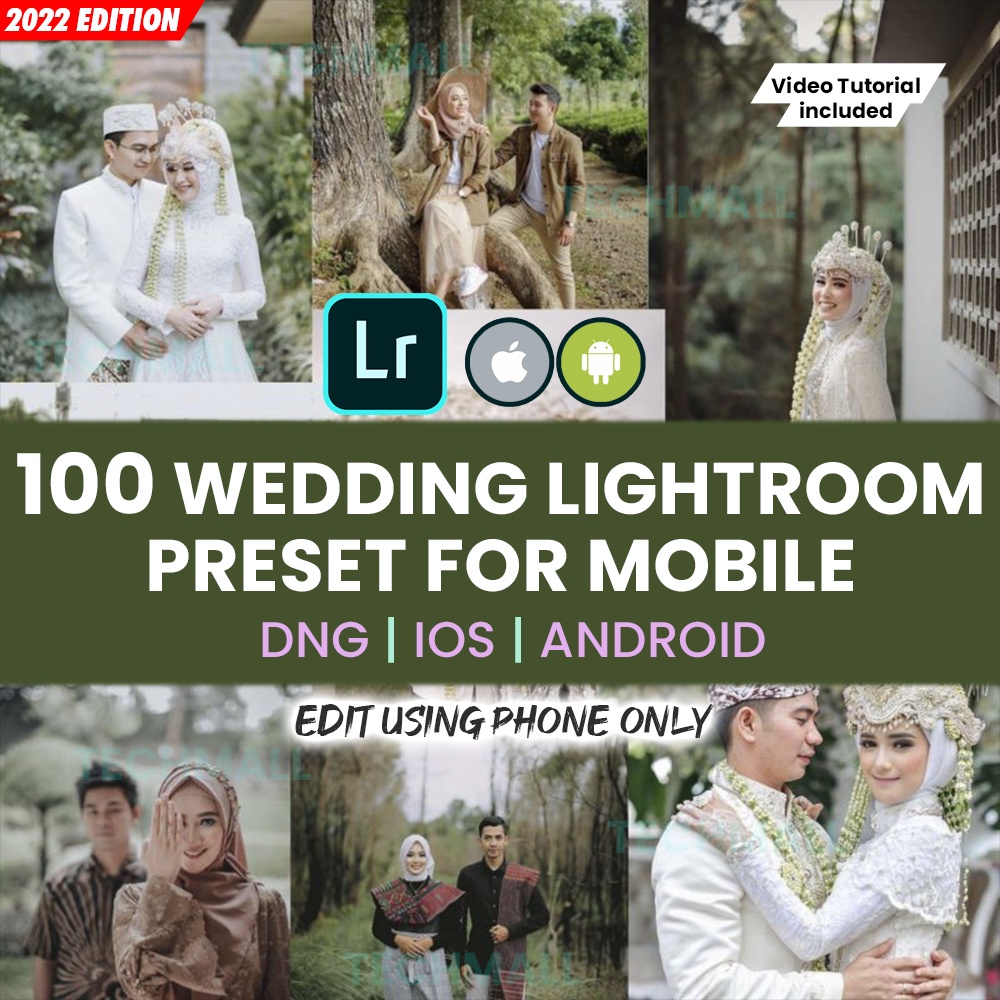 

NS 100 Wedding Lightroom Preset for mobile Android IOS