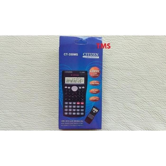 

Promo Kalkulator Citizen CT-350MS Scientific Multi Guna