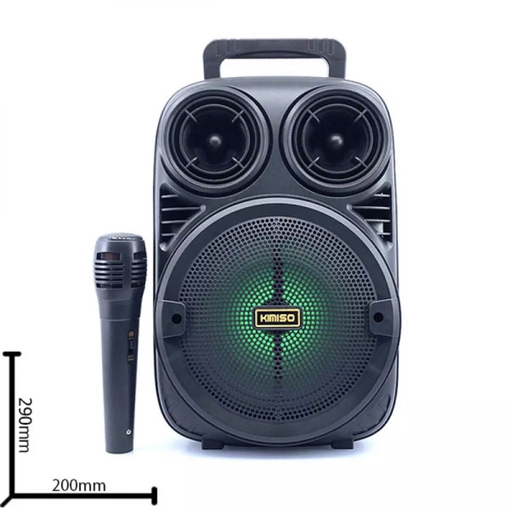 Speaker Bluetooth QS 3381 SERIES 6.5 Inchi Free Mic Karaoke FM SUPER BASS