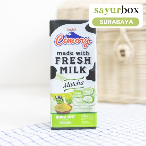 

Cimory UHT Matcha 250 ml (Sayurbox) - SURABAYA