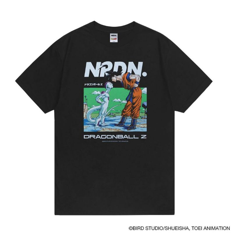 T-SHIRT NRDN X DRAGONBALL Z TS GOKU VS FRIEZA BLACK