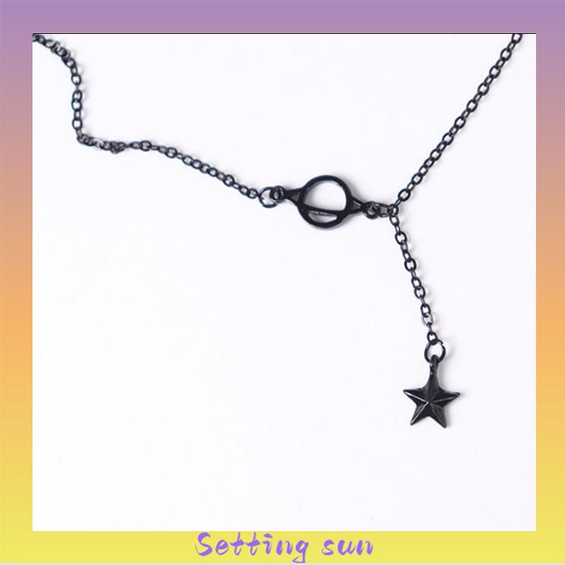 Gelang Planet Pelajar Sederhana Mewah Ringan Bintang Berujung Lima Segar Kecil Cocok untuk Semua TN