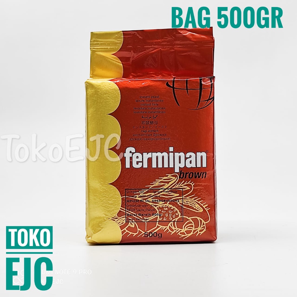 

Ragi Instan / Instant Dry Yeast / Bahan Tambahan Fermipan 500gr Bag