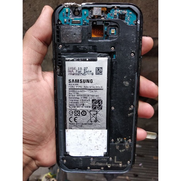 samsung a7 2017 minus