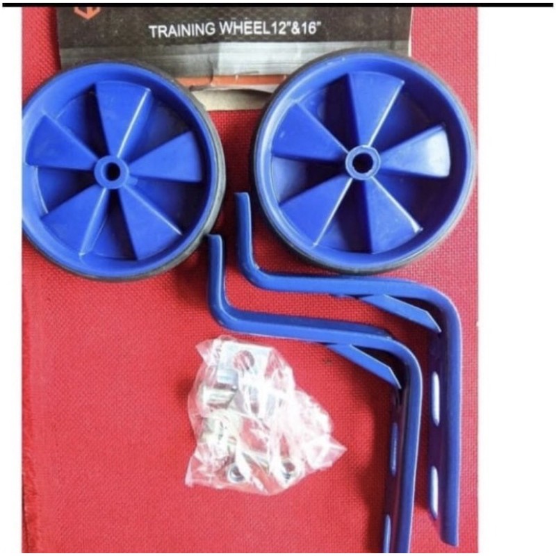 Ban Tambahan Sepeda Anak samping roda  bantuan 4 roda bantu sepeda anak Turanza penyeombang ban kaki sepeda-3