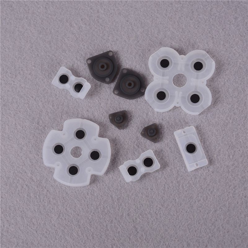 CRE  For Playstation 4 PS4 Controller Conductive Silicone Rubber Pads for d ualshock 4 JDS-001/JDS-011 D Pad Buttons