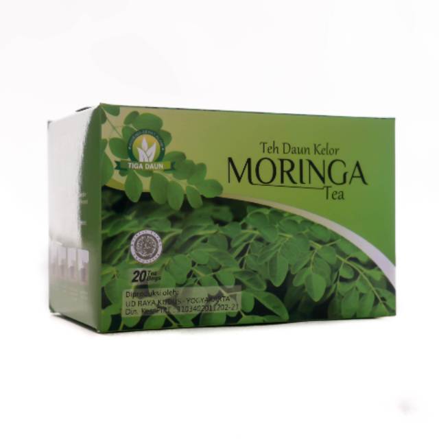 

Teh Celup Daun Kelor(Teh Moringa) 20 Kantong Cap Tiga Daun
