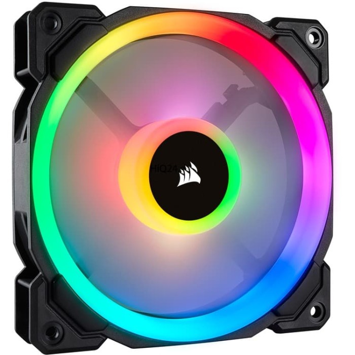 LL140 RGB 140mm Dual Light Loop RGB LED PWM Fan Single Pack