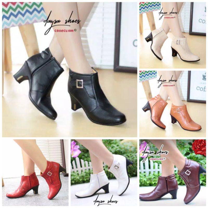 sepatu boots wanita 5cm
