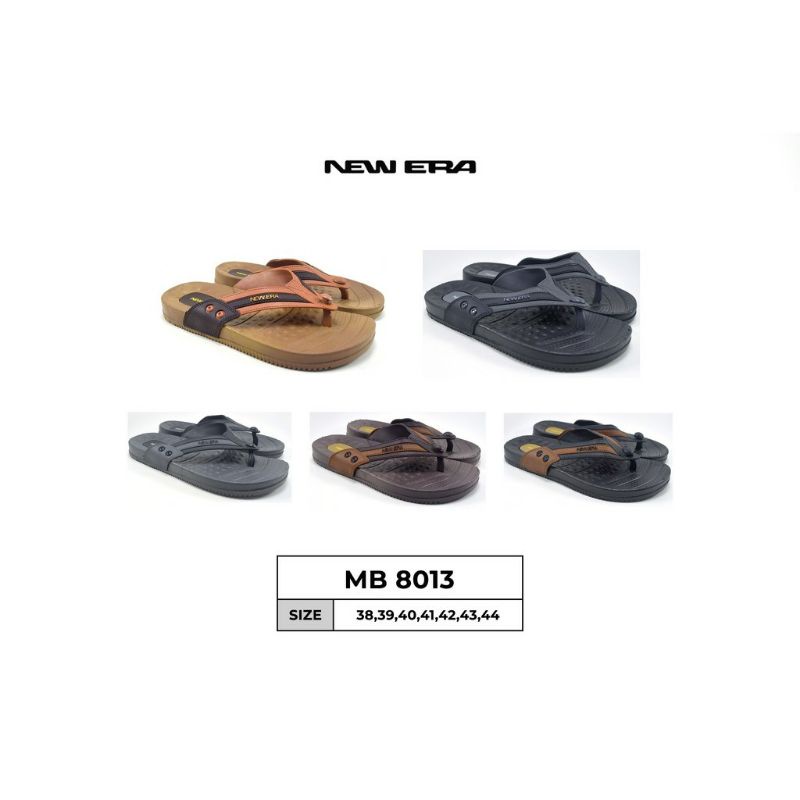 NEW ERA Sandal Jepit Karet Pria Indonesia