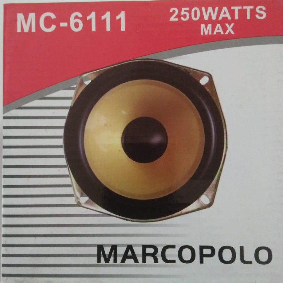 Speaker 6 Inch Marcopolo