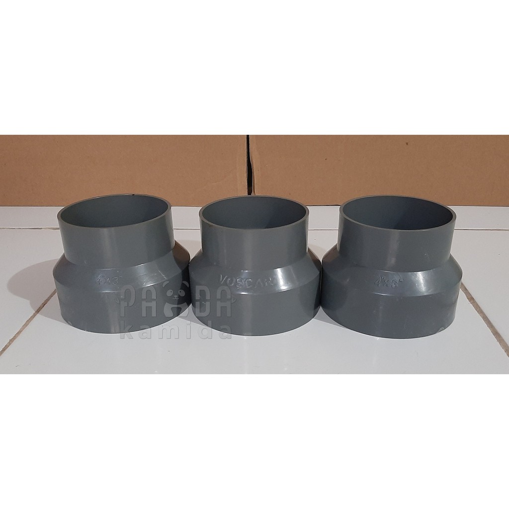 VOSCAR Vlok sok 4 x 3 / R.Sok 4 x 3 / Reducer Increaser 4 inch ke 3 inch Premium