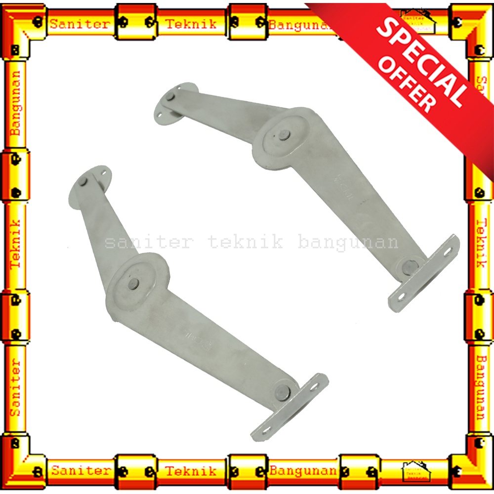 Engsel Salon Hak Angin Lipat 9 Inch Engsel Lipat Gepeng
