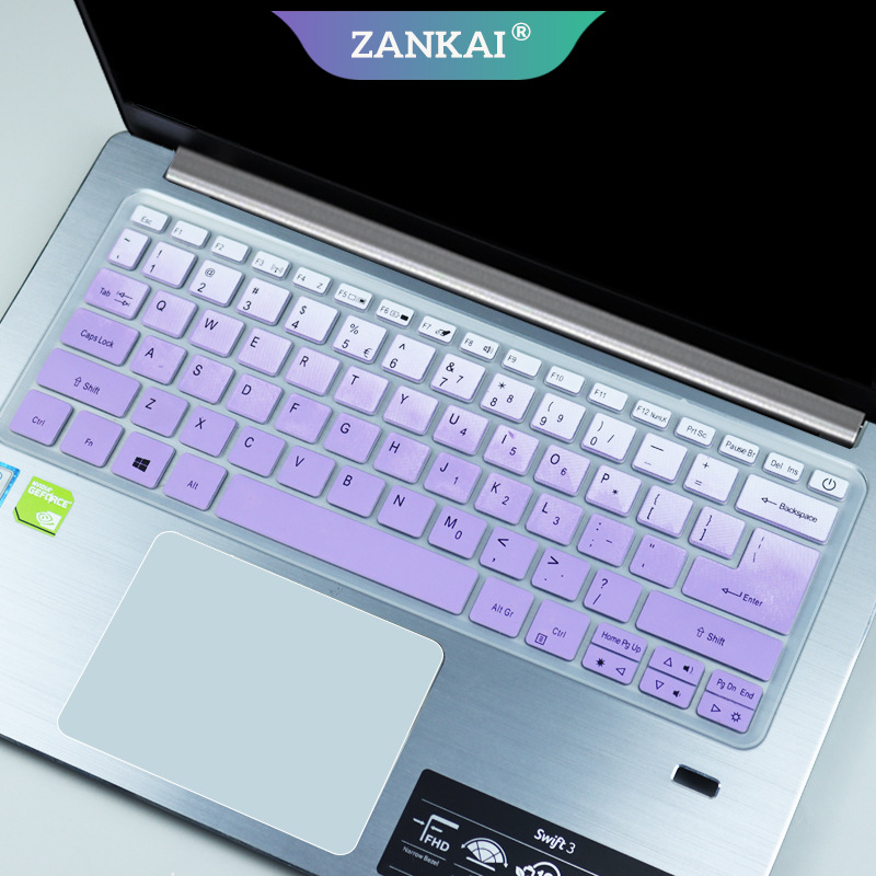 Annka Skin Silikon Pelindung Keyboard Acer Swift 1 Swift 3 Sf113 Sf114 Tr50 14 Inch 13.3 &quot;Untuk Laptop